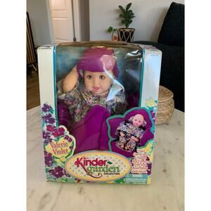 NIB Vintage Kinder-Garden Baby Valerie Violet Doll